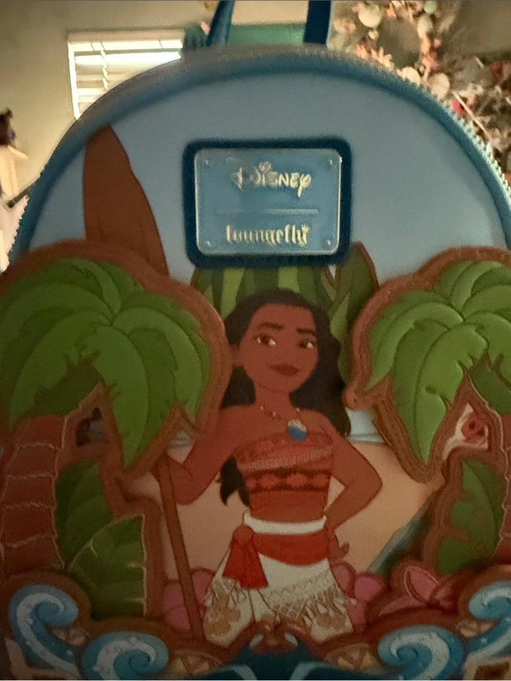 Loungefly Disney Loungefly Moana Mini Backpack Palm Tree NWT
